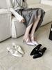 Spring Pointed Thin Heel High Heel Temperament Thin French Fashion Sexy Beautiful Bag Head Sandals