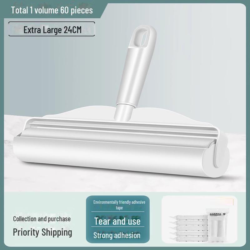 Extra široký váleček na odstraňování chloupků na podlahy a postele