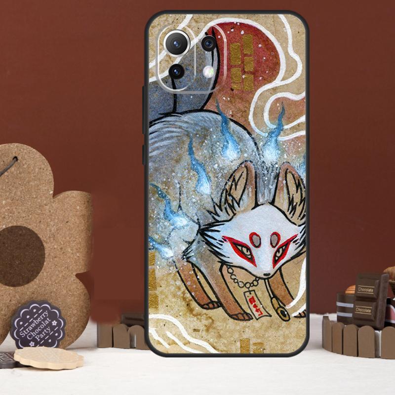 Japanischer Stil Fuchs Hülle Für Xiaomi 17 Pro Max 14 15 Ultra 15T 13T 14T POCO F8 Ultra F7 F5 F6 X5 X6 X7 Pro Abdeckung