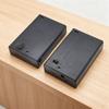 Space Efficient 3x2A Battery Storage Container Box Waterproof Snap Closure Shock Resistant Design For Outdoor Use