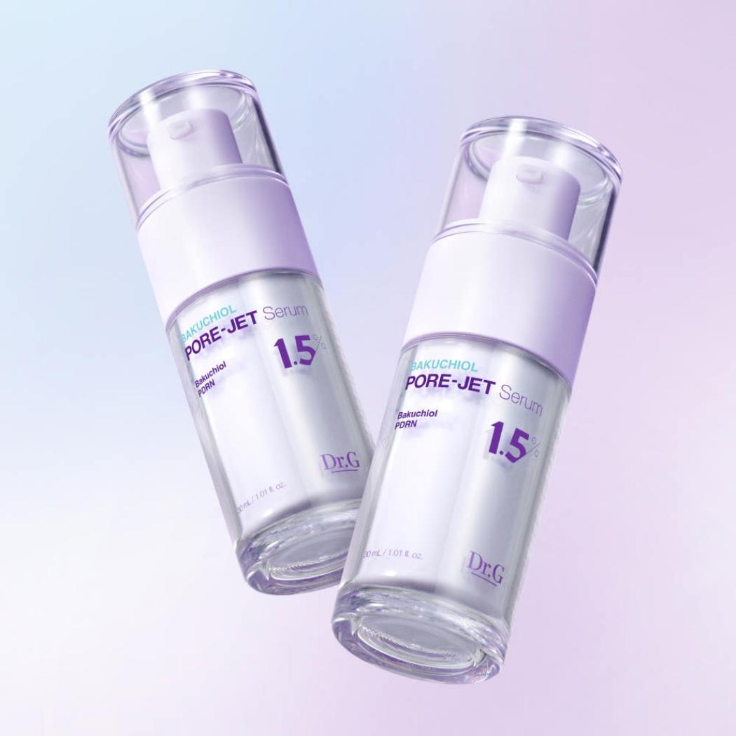 Dr.G Bakuchiol Porejet Porenserum Porenverfeinerndes Serum 30ml × 2 (1+1 Satz) 1 Set (30ml × 2)