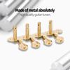 Mandolin Machine Heads Tuning Pegs Chrome Metal Tuners Button Accessories