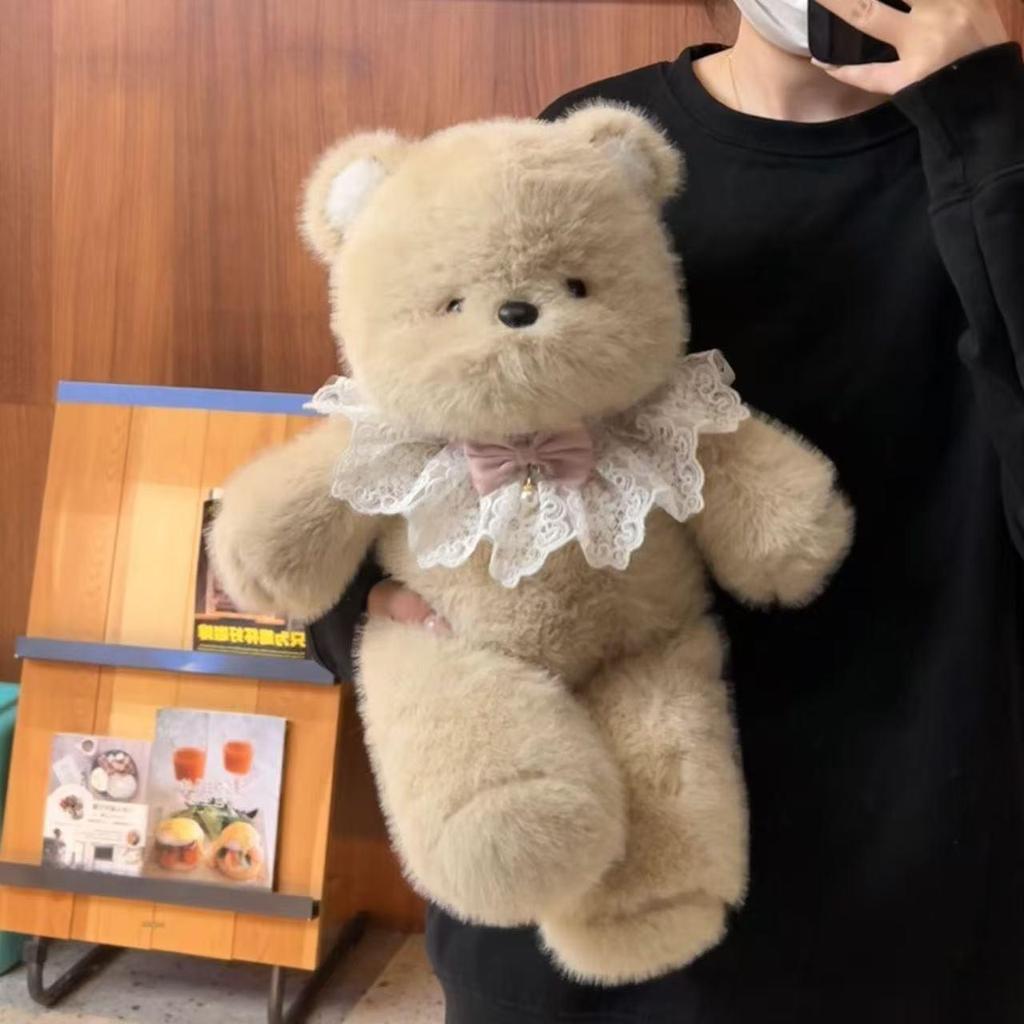 Internet Celebrity Plush Doll - Cute Teddy Bear, Rabbit, Calico Cat Toy, Perfect for Girls' Sleeping or as a Birthday Gift