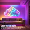 3D USB Cloud Lightning Light With Music Syncs Mood Multicolor Lightning Smart Cloud Light For Home LED Decor 200/400cm