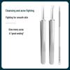 Pimple and Blackhead Removal Needle Set with Ultra-fine Tweezers and Sharp Scraper for Comedones - Ideal for Beauty Salon Use