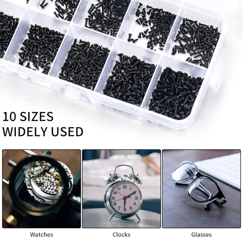 Industrial Screw Set Convenient Screw Set Assorted Screw Set 1-1.7mm Screws set