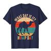 What Day Is It Camel Tee Retro Funny Hump Day TShirt Top TShirts For Unisex Simple Style Tops Shirt Wholesale Cotton