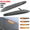 Pair Turn Signal Blinker Lamps For Alfa Romeo 159 Sportwagon Boera Spider Typ 939 2005-2012 LED Dynamic Side Marker Lights Arrow