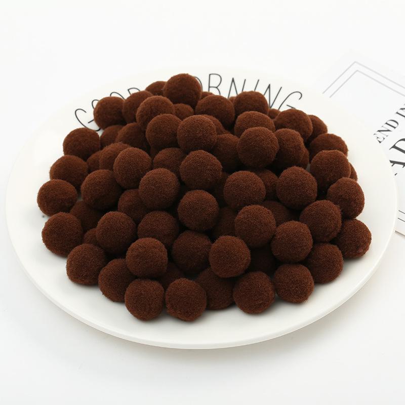 

1,5 см 60 шт. Високоеластичні поліестерові помпони для DIY ювелірних виробів та рукоділля