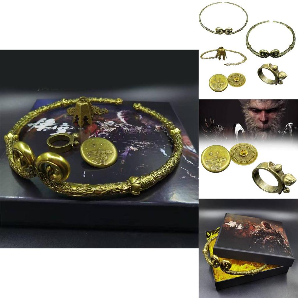 Atemberaubende Wukong Metallkunstwerke Luxuriöse Geschenkausgabe Perfekt für Sammler und Fans