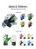 Professional Non-Slip Soccer Goalkeeper Gloves with Finger Protection for Adults and Kids