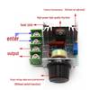 2000W Thyristor AC Voltage Regulator & Motor Speed Controller with 220V Knob