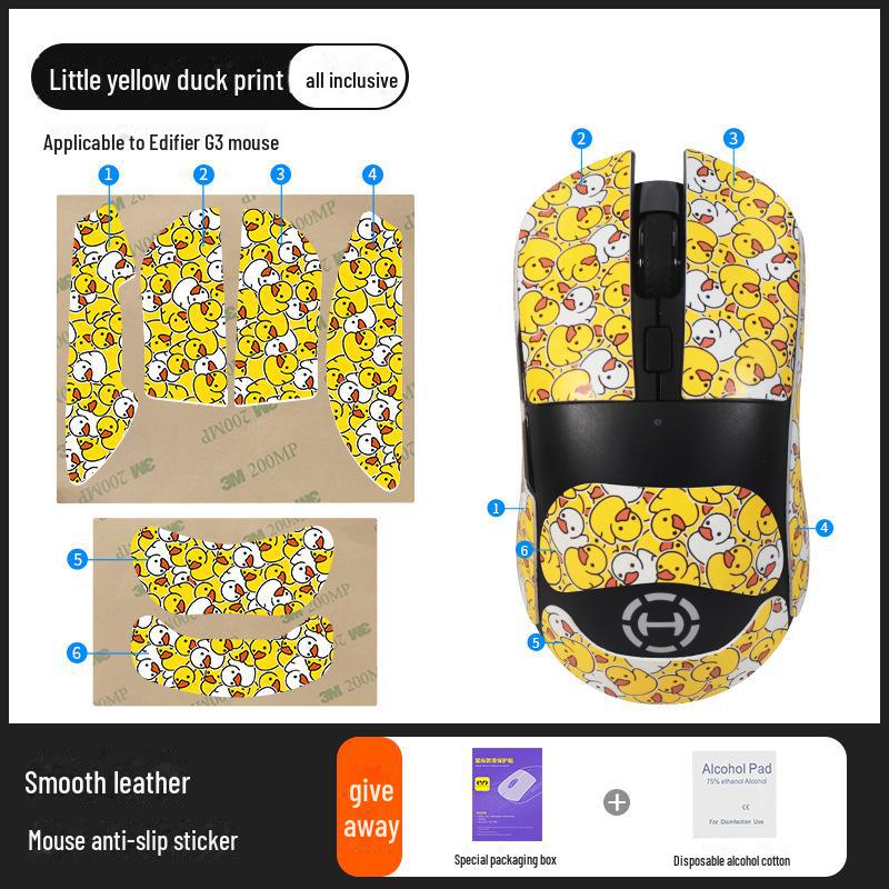 Edifier G3/G3M Anti-Rutsch- und Schweißabsorbierende Mausaufkleber