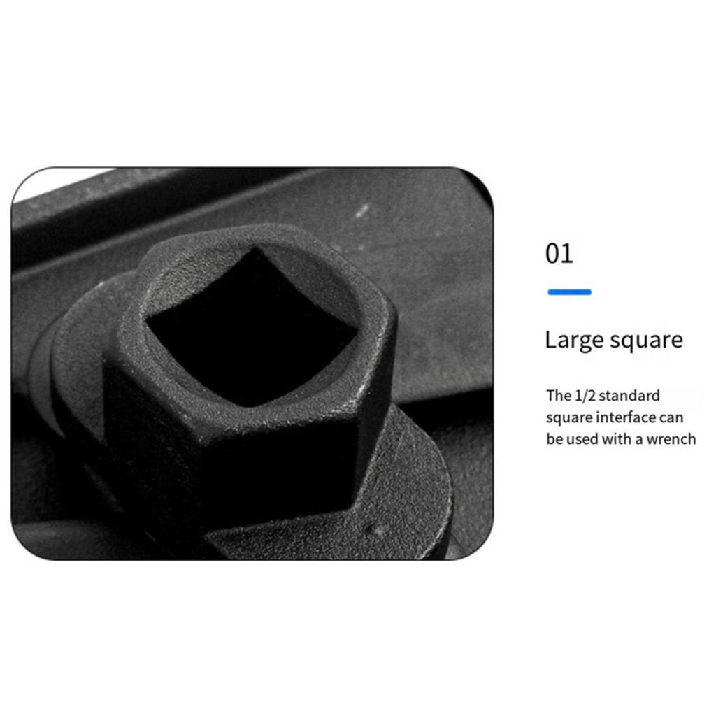 Adjustable Two-Jaws Oil Filter Wrench Filter 60-80mm Filter Wrenches Remover Steel Fuel Cast Two-Claw Disassembly Tools