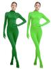 Women's Solid Color Zentai Bodysuit with Attached Hands and Feet - Dancewear Tight Suit for Stage Performance
