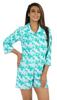Phagun Printed Loungewear Set For Women 2 Piece Nightwear Cotton Top &