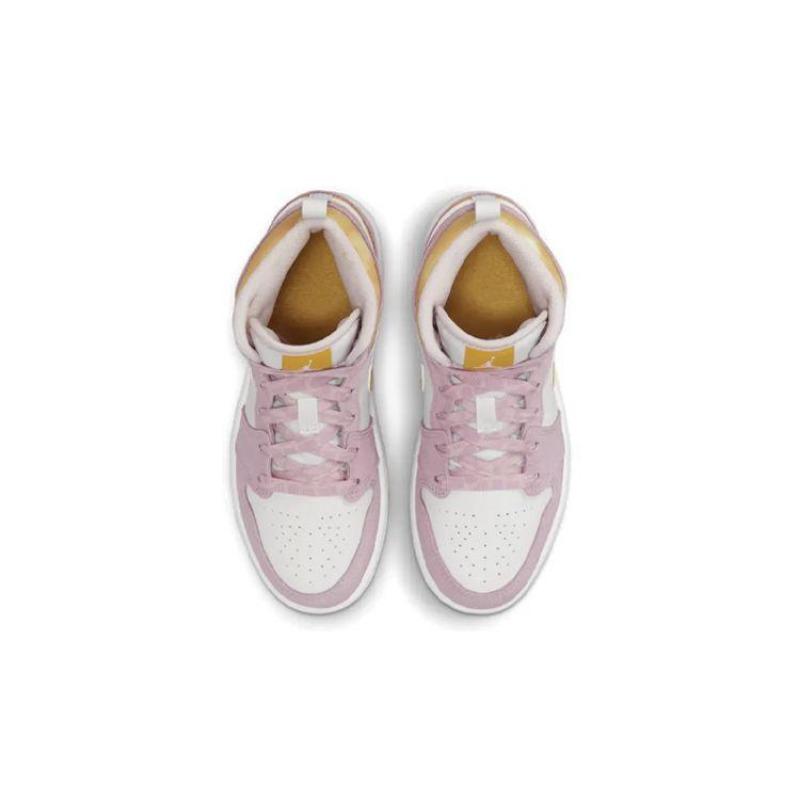 Scarpe da basket Air Jordan 1 mid-top per bambini DC9519-600