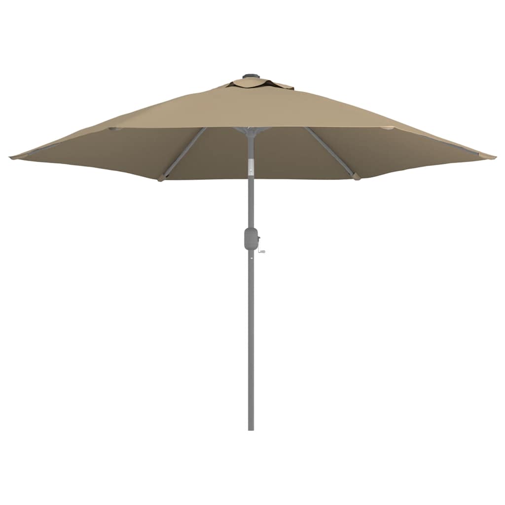 Vidaxl Cover For Garden Umbrella, Taupe Color, 300 Cm