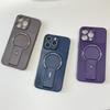 Soft Silicone TPU Phone Case for Apple iPhone 15 Pro Max Plus 5G Original Carbon Fiber Texture Magnetic Folding Stand Back Cover