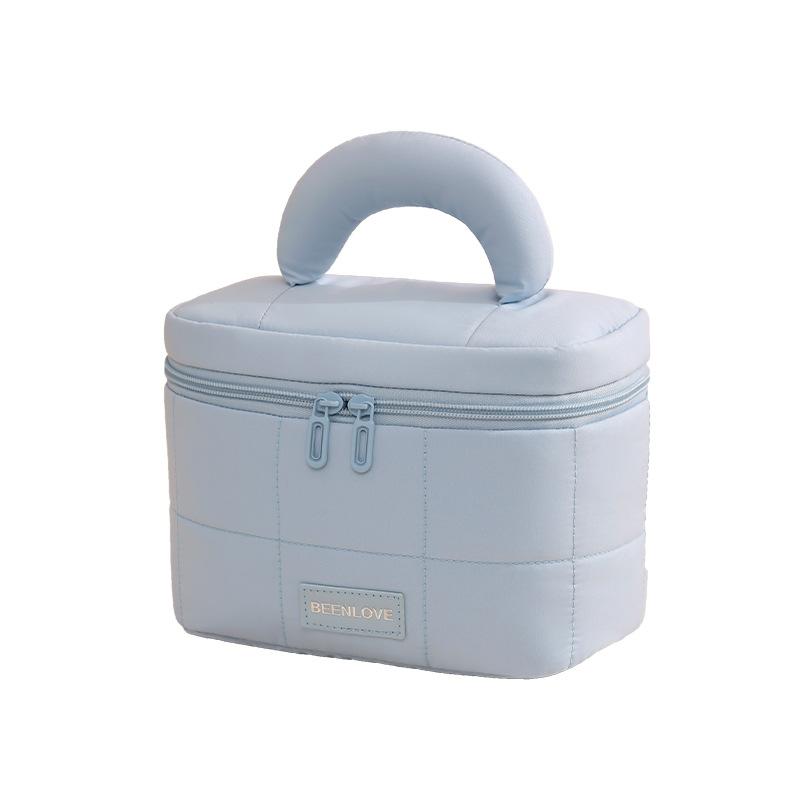 New High Capacity Portable Travel Cosmetic Bag Women's Handheld Shower Kit Organizer Waterproof Makeup Brush Storage Pouch LIJIA