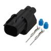 1Set Male Female ABS Sensor Plug 2 Pin 040 6188-0589 6189-0890 Durable Auto Connector  For Hondas