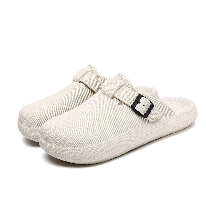 Thick Bottom Anti-Slip Odor Control Waterproof Slip-On Couples Outdoor Wearable Slippers Adult Leisure Sandals