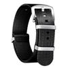 BINLUN Premium Ballistic Nylon Watch Strap, Thick, 18mm, 20mm, 22mm, 24mm, Multicolor, with Silver/Black Buckle, Unisex, 20 Colors