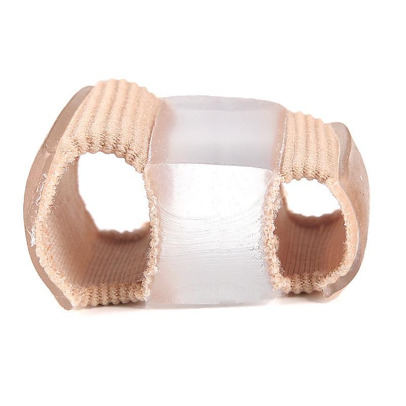 Double-Hole Toe Separator & Bunion Corrector Set | Soft Anti-Abrasion Toe Caps