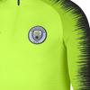 Nike Strike 2.0 Vaporknit Manchester City Player Edition Logo-Print Locker Geschnittenes Lässiges Fußball Langarm T-Shirt Herren Tops Grün 894190-702
