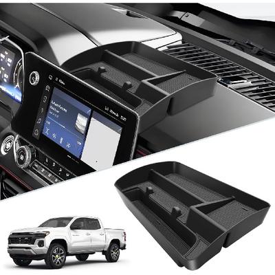 SKTU For 2024 2025 2026 Colorado Dashboard Organizer -2026 Chevy Colorado/Canyon Behind Screen Organizer 2024 2025 2026 Chevy Colorado Accessories