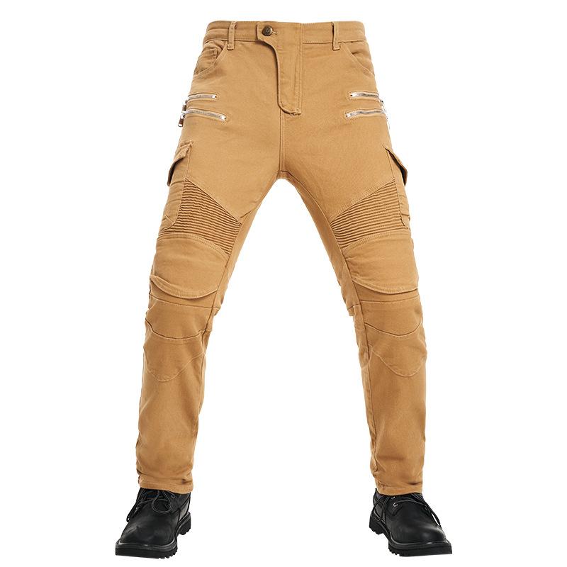 Motorcycle Riding Denim Pants Men's Four Season Harley Knight Motorcycle Off-road Racing Pants Anti Fall