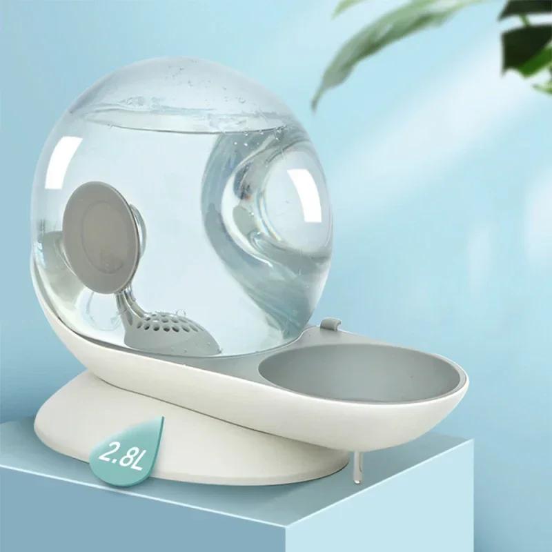 Drinking Bowl Large Capacity Filter Kitten Drinker No Electricity Pet Accessories Cat Automatic Water Dispenser Dog Snail