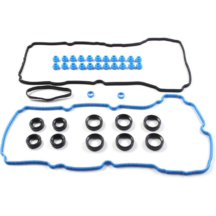 AUCERAMIC Engine Valve Cover Gasket Set Fit for 2011 2012 2018 2019 2020 for Ford F-150 Explorer Police Interceptor Utility 3.5L 3.3L V6 VS50814R1