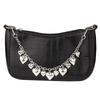 Gothic Punk Detachable Bag Chain Set With Multiple Cool Charm Designs For Handbag Decor Y2K Alt Style Daily Wear