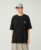 Snow Peak Soft Cotton Relaxed Logo T-Shirt TS-25AU006, Short Sleeve, Men's/Women's, Size L, Black