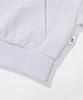 Escapefrom One-Eyed Print Two-Way Zip-Up Hoodie White Melange