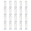 20Pcs Hot Roller Clips Hot Curler U-shaped Clip Replacement Kit Heated Roller Securing Pins Fits All Sized Rollers Curlers