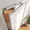 Anti-Pinch Pneumatic Door Closer Automatic Rebound Spring Return Device  Light Medium Wooden Doors