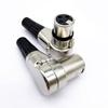 3 Pole Right Angle XLR Connector 90 Degree Male Female XLR Adapters 3 Pin Microphone Plug Audio Cable Connector