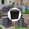 1Pcs Air Conditioner Cover Black Waterproof Polyester Outdoor Units Protector for Ac Outer Parts Washing Machine Furniture Cover