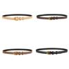 Womens Leather Belt Fashion Casual Elegant Genuine Leather For Office And Daily Wear