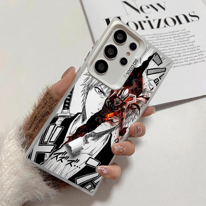 Bleach Kurosaki Ichigo Soft Phone Case for Samsung Galaxy S24 S25 FE S26 Edge S23 Ultra S22 Plus S21 + Shockproof Cover Back She