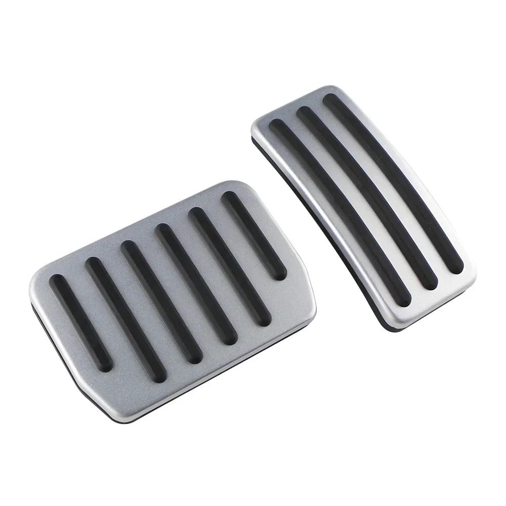 For Tesla Model 3 Y Model3 Modely 2022 - 2024 2025 Pedal Cover Gas Accelerator Brake Pedals Aluminum Alloy Pad Accessories
