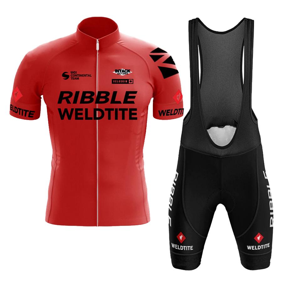 2026 Men's Summer Cycling Jersey Set Lightweight Quick-Dry Breathable Bike Wear with Padded Shorts for Road Mountain Bike