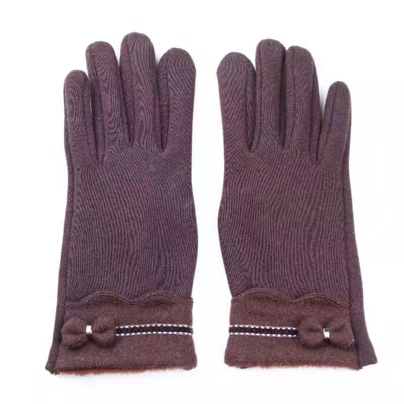 Hengyuanxiang Women's Touchscreen Plush Lined Gloves