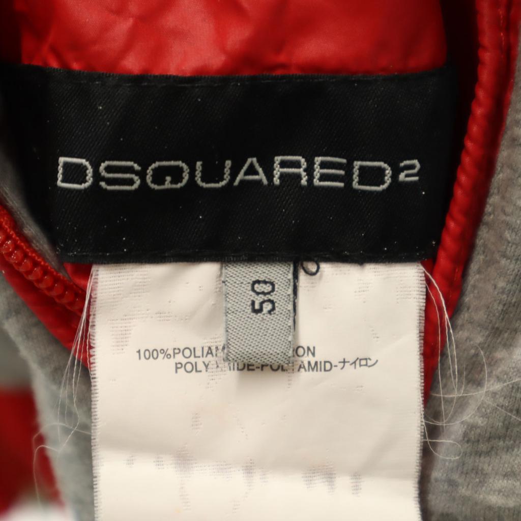 DSQUARED2 Long sleeve reversible nylon Food jacket 50 Red Men's Used