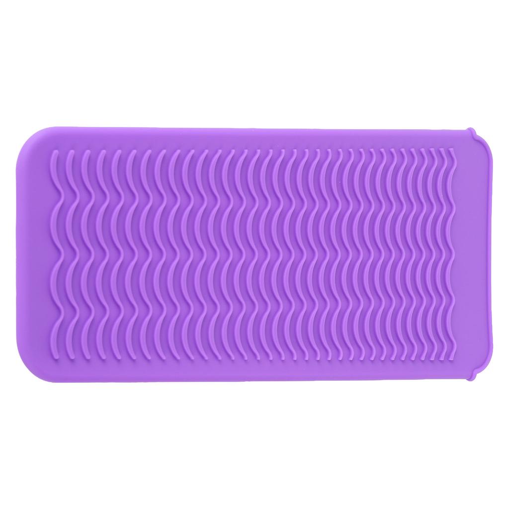 Heat Resistant Silicone Pouch Hair Styling Shaving Tool Anti Slip   Storage Bag Curling Iron Holder