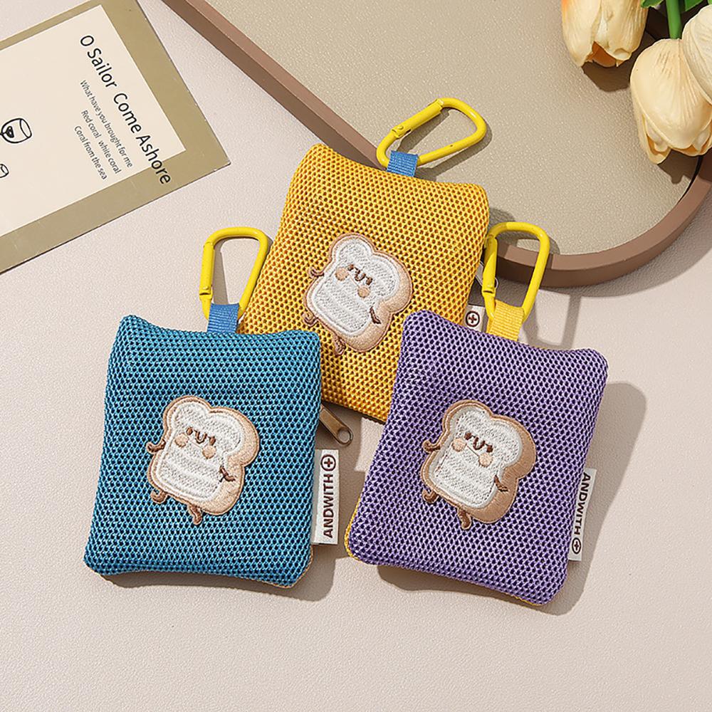 Korean Mosquito Bag Earphone Bag Cartoon Cute AirPods Bluetooth Earphone Set Key Wallet Pendant