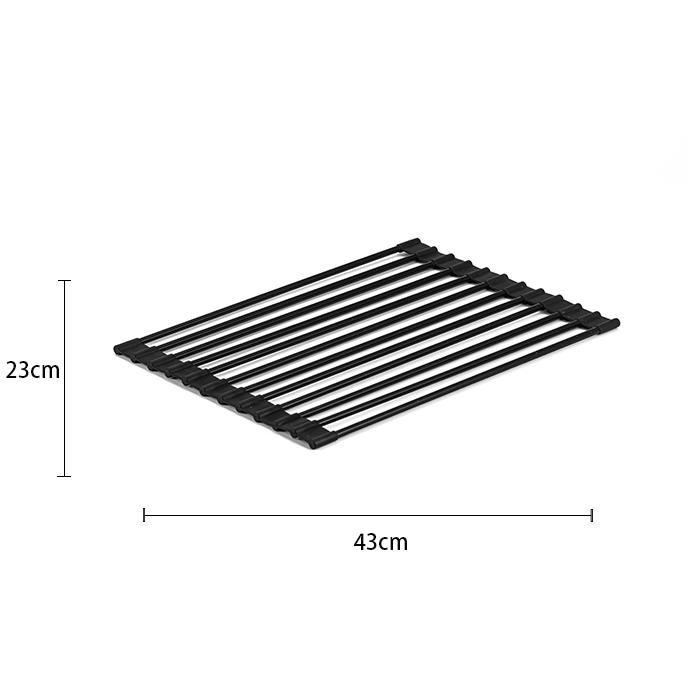 Silicone Drain Rack Sink Bracket Drain Rack Kitchen Drain Pad Water Filter Thermal Insulation Multi Power Roller Blind Folding