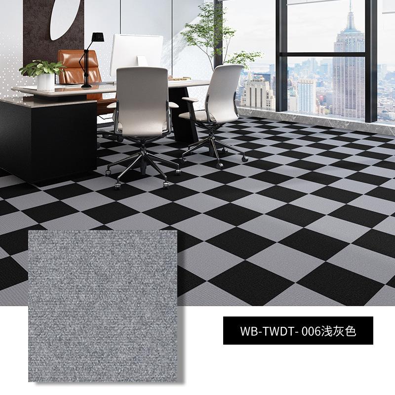 Self Adhesive Carpet Floor Tiles Anti-Slip Reusable Carpet Squares Peel and Stick Carpet Floor Tile DIY for Bedroom (10 Pcs)